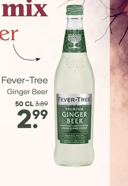 Aanbieding: Fever-Tree Premium Ginger Beer