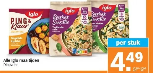 Aanbieding: Alle Iglo maaltijden