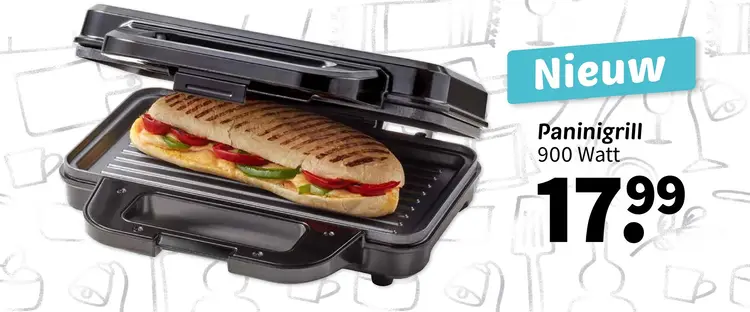 Promotie: Paninigrill