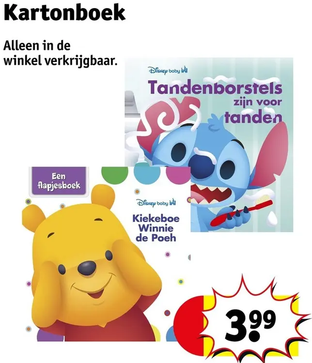 Aanbieding: Kartonboek