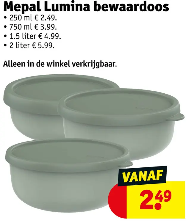 Aanbieding: Mepal Lumina bewaardoos