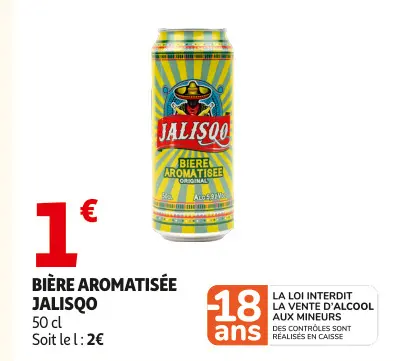 Promotie: Bière aromatisée JALISQO