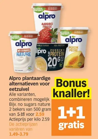Promotie: Plantaardige alternatieven voor eetzuivel