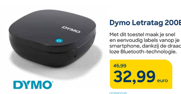 Aanbieding: Dymo Letratag 200B