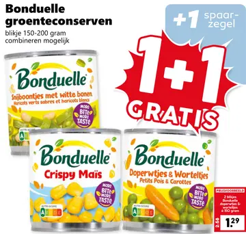 Aanbieding: Bonduelle groenteconserven