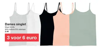 Aanbieding: Dames singlet