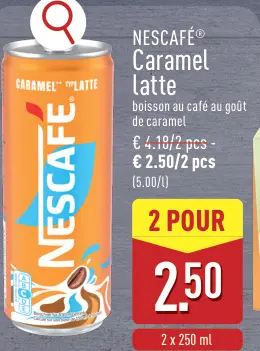 Offre: Caramel latte