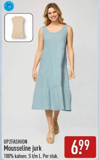 Aanbieding: Mousseline jurk