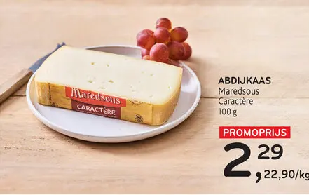 Promotie: Abddijkaas Maredsous Caractère