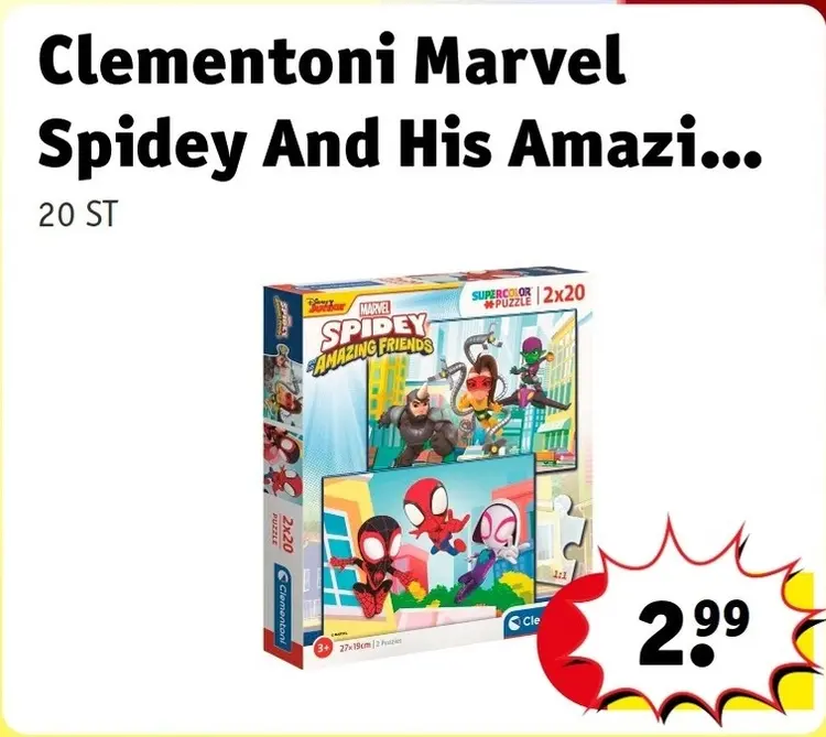 Aanbieding: Marvel Spidey And His Amazing Friends Puzzel