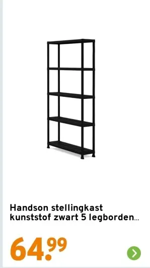 Aanbieding: stellingkast