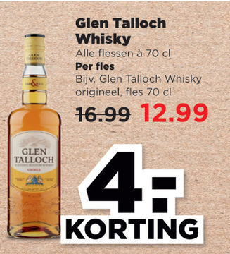 Aanbieding: Glen Talloch Whisky
