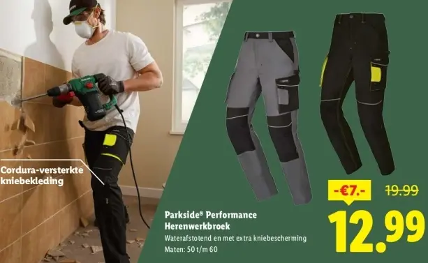 Aanbieding: Herenwerkbroek