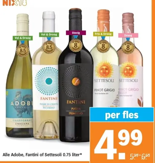 Aanbieding: Adobe, Fantini of Settesoli