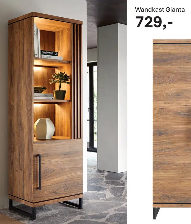 Aanbieding: Wandkast Gianta