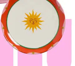 Aanbieding: Gebaksbordje zon