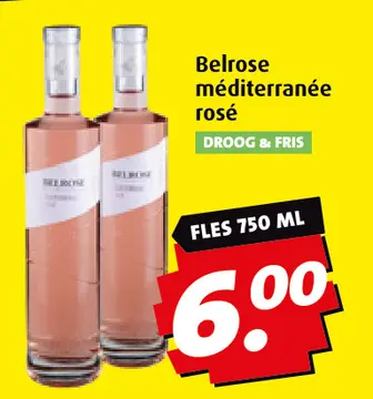 Aanbieding: Belrose méditerranée rosé