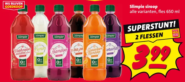 Aanbieding: Slimpie siroop