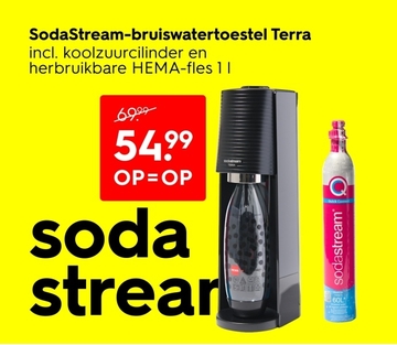 Aanbieding: SodaStream-bruiswatertoestel Terra