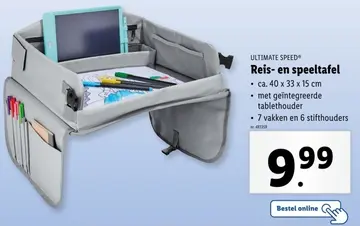 Aanbieding: Reis- en speeltafel