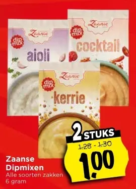 Aanbieding: Dipmixen