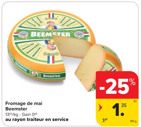 Offre: Fromage de mai