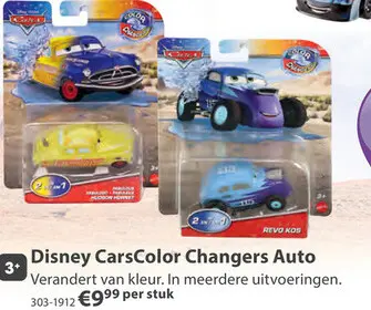 Aanbieding: Disney CarsColor Changers Auto