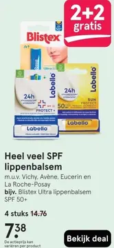 Aanbieding: Heel veel SPF lippenbalsem