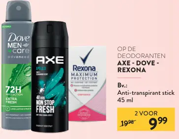 Promotie: Deodoranten