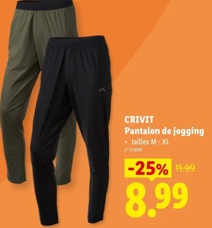 Offre: Pantalon de jogging