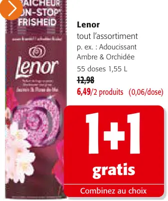 Offre: Paîcheur non-stop frisheid