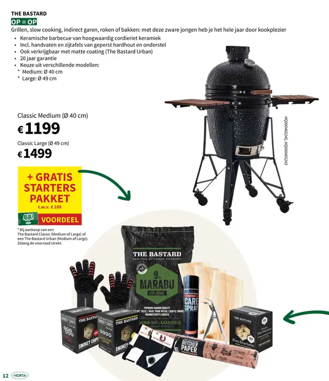 Promotie: Classic Medium (Ø 40 cm) / Classic Large (Ø 4 met gratis starterspakket