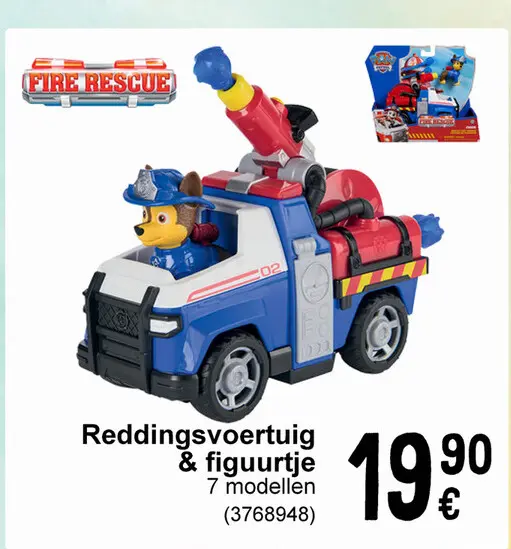 Promotie: Reddingsvoertuig & figuurtje