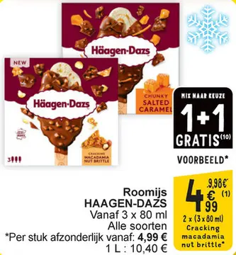 Aanbieding: Roomijs HAAGEN-DAZS
