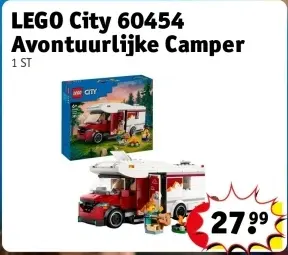 Offre: LEGO City 60454 Avontuurlijke Camper
