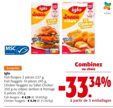 Offre: Iglo