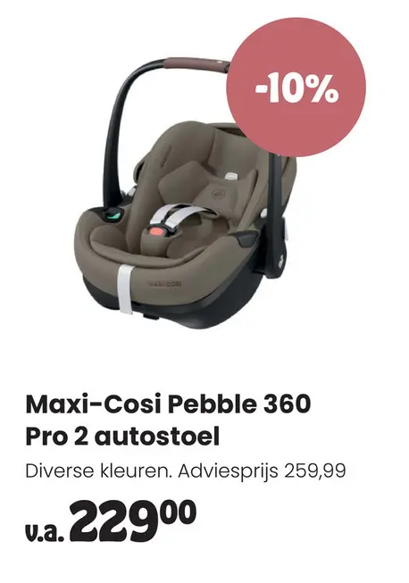 Aanbieding: Pebble 360 Pro 2 autostoel