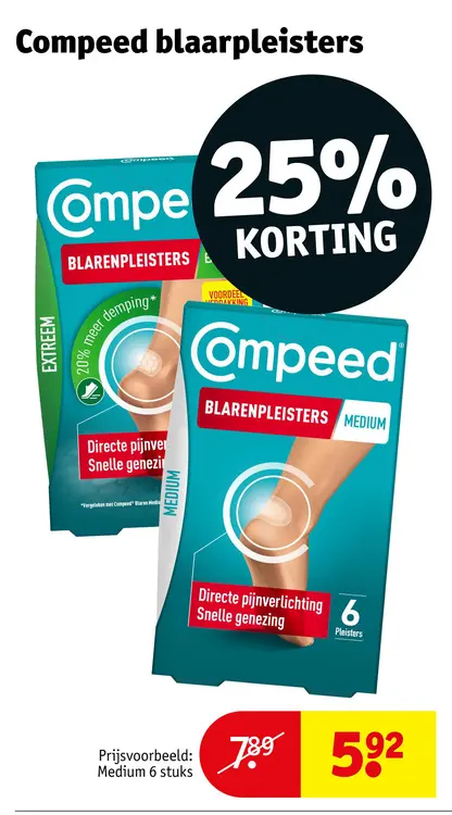 Aanbieding: Compeed blaarpleisters