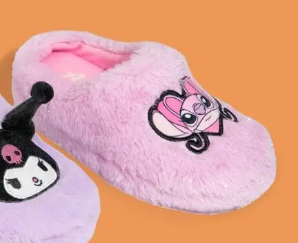 Aanbieding: Lilo & Stitch meisjes instap pantoffels met Stitch en Angela
