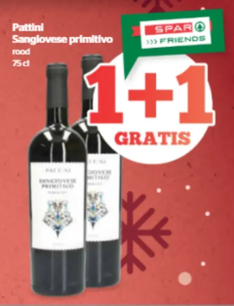 Promotie: Sangiovese primitivo