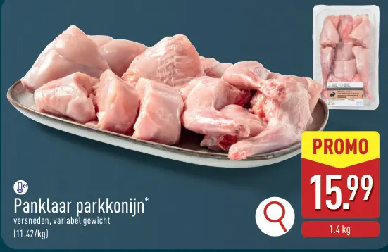 Promotie: Panklaar parkkonijn