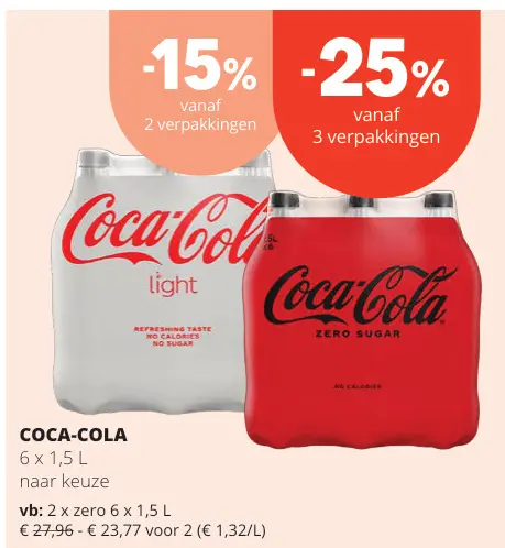 Promotie: Coca-cola