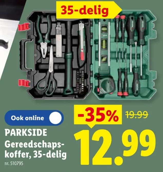 Promotie: Gereedschapskoffer