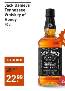 Aanbieding: Tennessee Whiskey of Honey