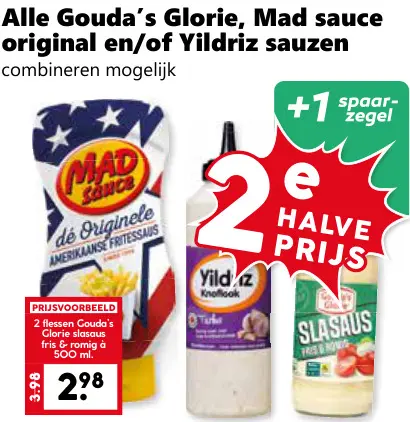 Aanbieding: Sauzen