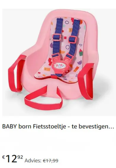 Aanbieding: Fietsstoeltje