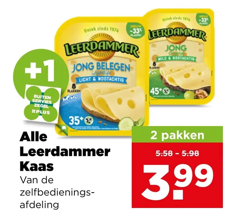 Aanbieding: Leerdammer Kaas