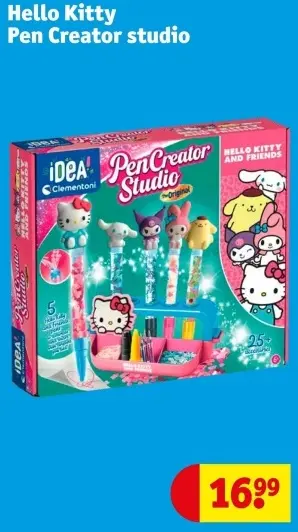 Aanbieding: Hello Kitty Pen Creator studio