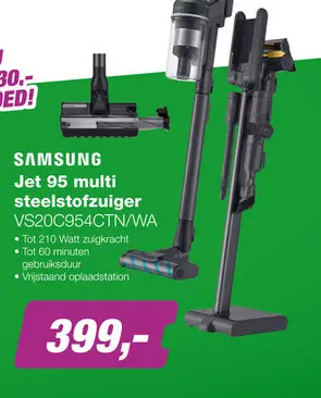 Aanbieding: Jet 95 multi steelstofzuiger