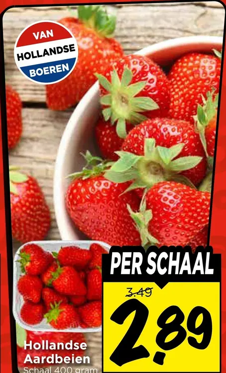 Aanbieding: Hollandse Aardbeien